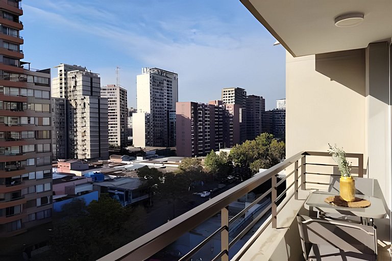 Prime | Espectacular depto en Santiago - wifi - AC - Full eq