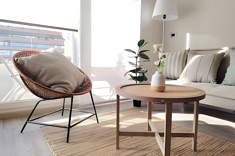 Prime | Espectacular depto en Santiago - wifi - AC - Full eq