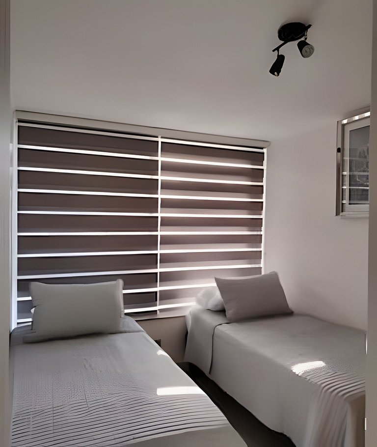 Gran Depto,  Santiago centro, Gym (4 huéspedes)