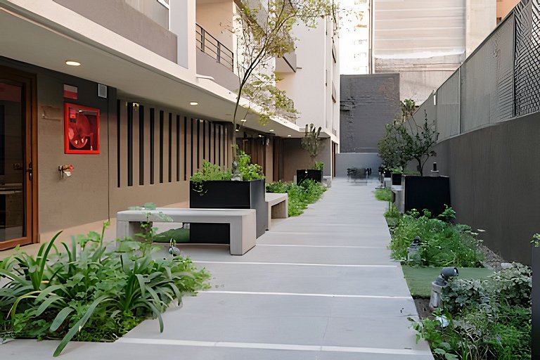 Prime | Gran Depto, Santiago centro, Gym (4 huéspedes)