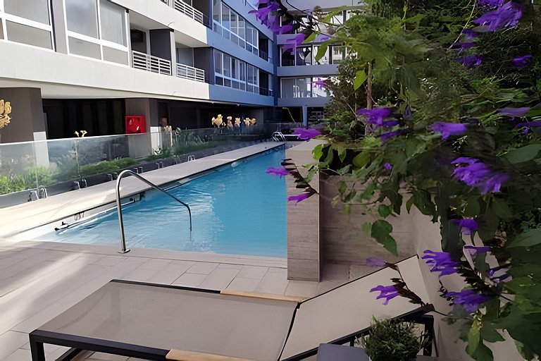 Depto. excelente vista- Piscina - Gym
