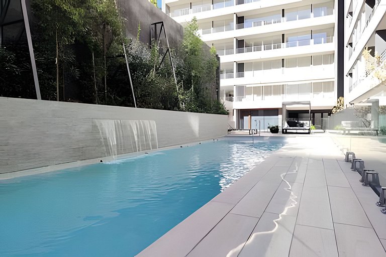 Depto. excelente vista- Piscina - Gym