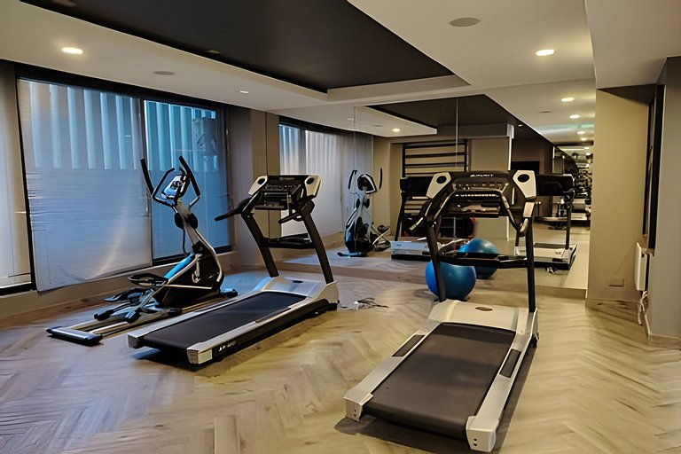 Depto. excelente vista- Piscina - Gym