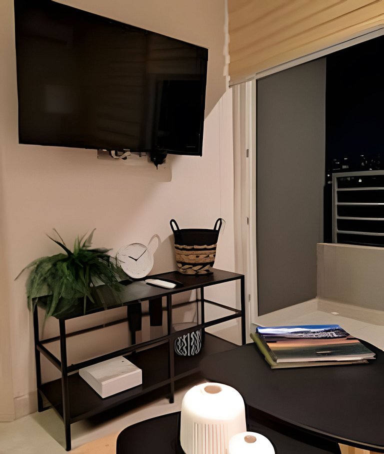 Gran vista, depto Ñuñoa -   Gym y wifi