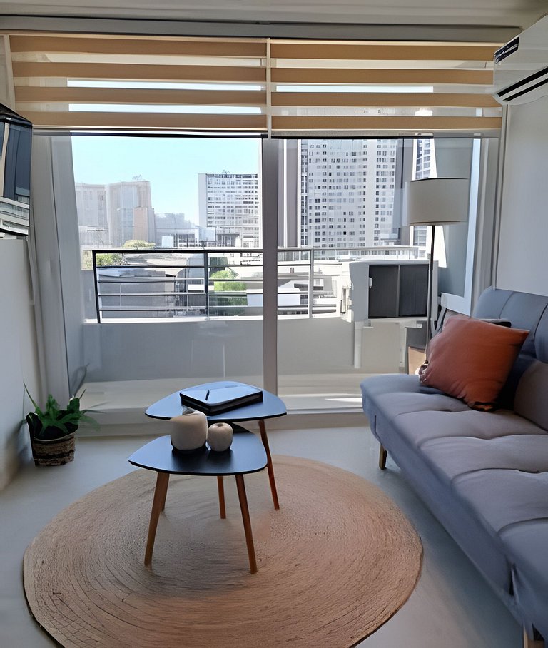 Prime | Gran vista, depto Ñuñoa - Gym y wifi