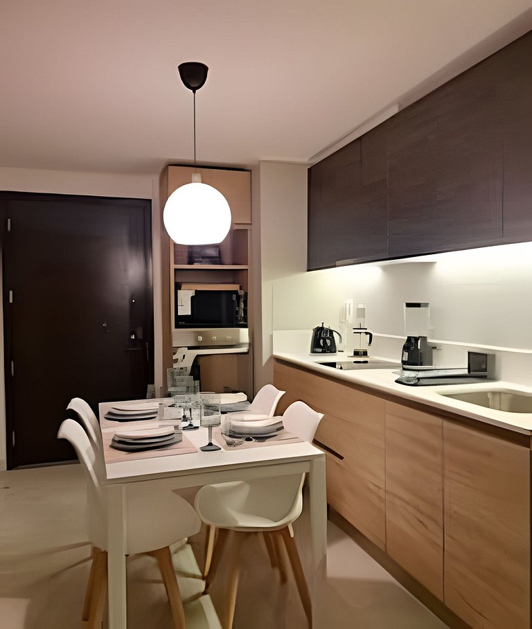 Prime | Gran vista, depto Ñuñoa - Gym y wifi