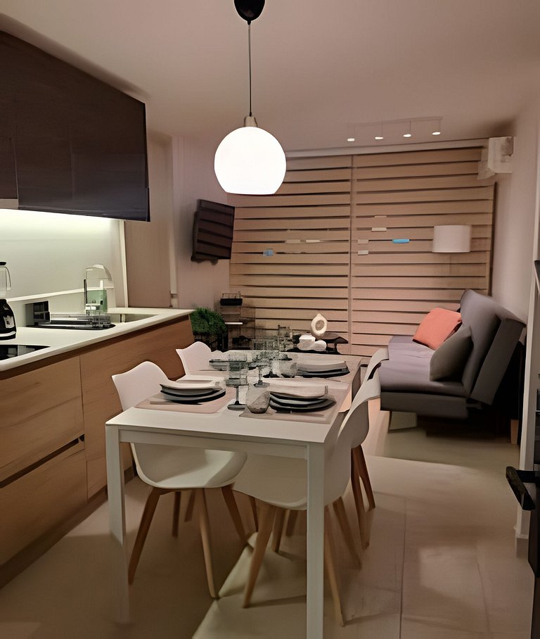 Prime | Gran vista, depto Ñuñoa - Gym y wifi