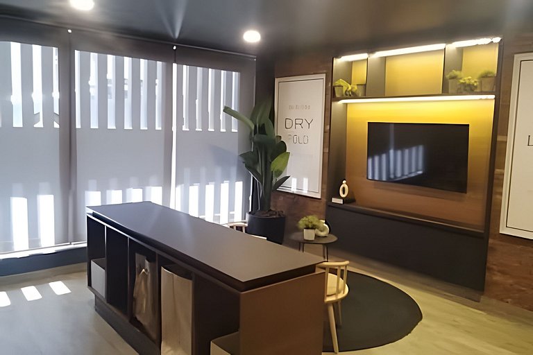 Gran vista, depto Ñuñoa -   Gym y wifi