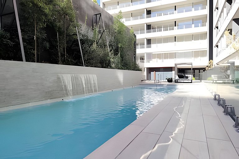 Prime | Gran vista, depto Ñuñoa - Gym y wifi