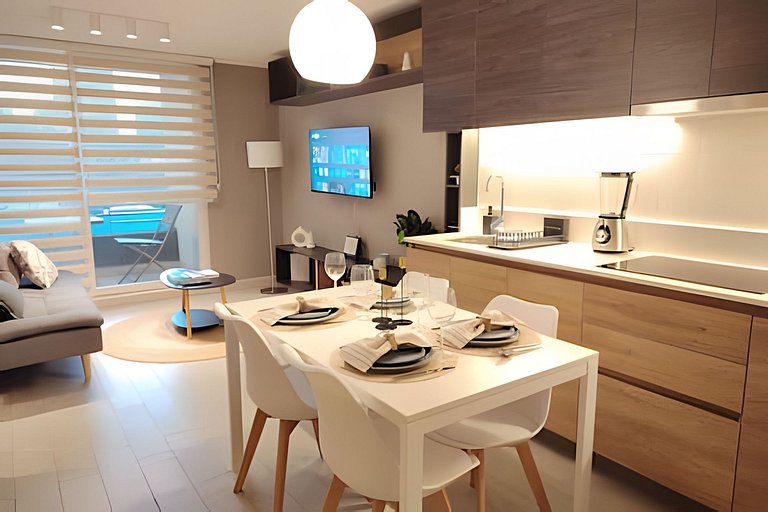 Prime | Departamento Santiago centro, wifi y gym