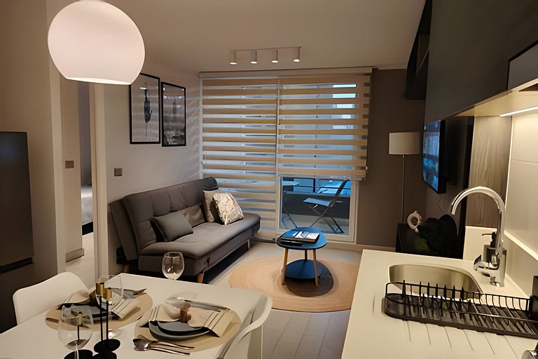 Prime | Departamento Santiago centro, wifi y gym