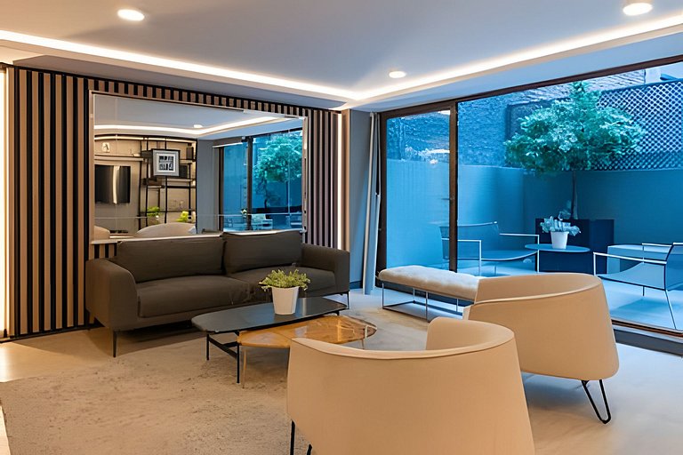 Prime | Centro de Santiago, 2D + 2B, parking wifi