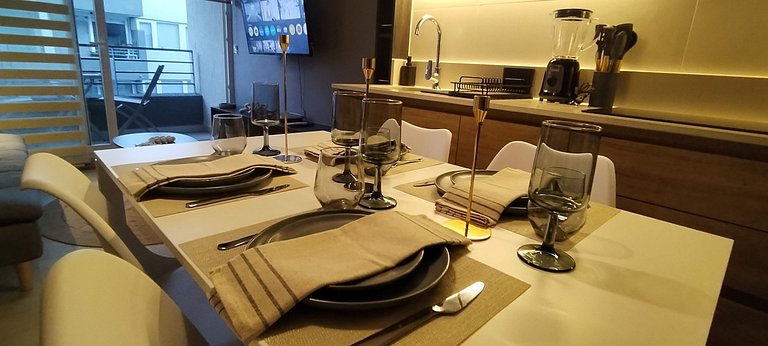 Prime | Centro de Santiago, 2D + 2B, parking wifi